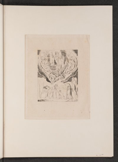 Satan geht aus der Gegenwart des Herrn von William Blake