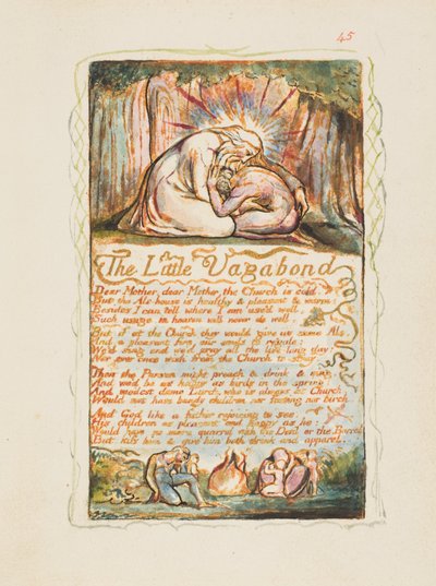 Lieder der Unschuld und der Erfahrung: Der kleine Vagabund von William Blake