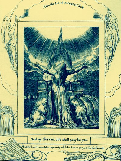 Das Buch Hiob Illustrationen von William Blake von William Blake