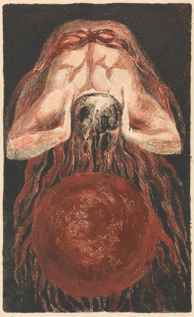 Das Erste Buch Urizen, Tafel 16 (Bentley 17) von William Blake