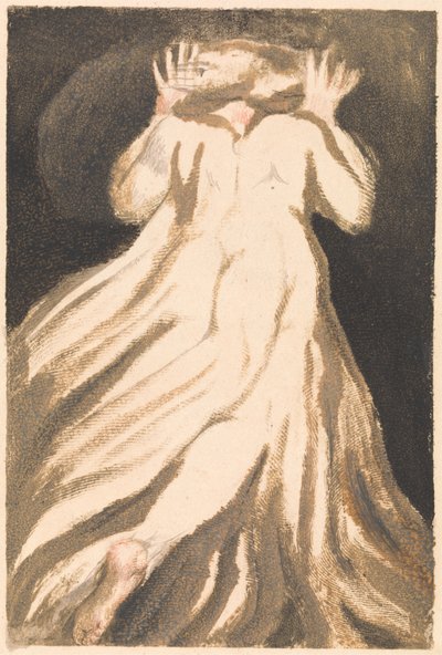 Das erste Buch Urizen, Tafel 21 (Bentley 27) von William Blake