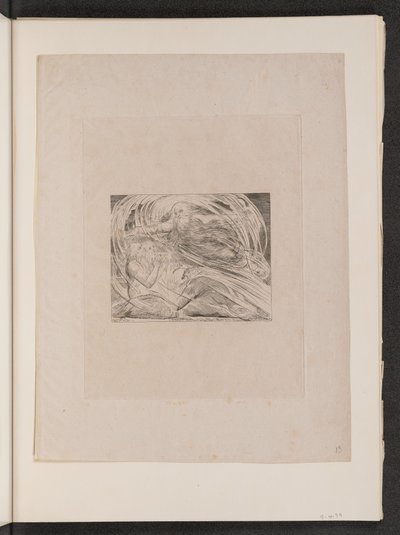 Der Herr antwortet Hiob aus dem Wirbelwind von William Blake