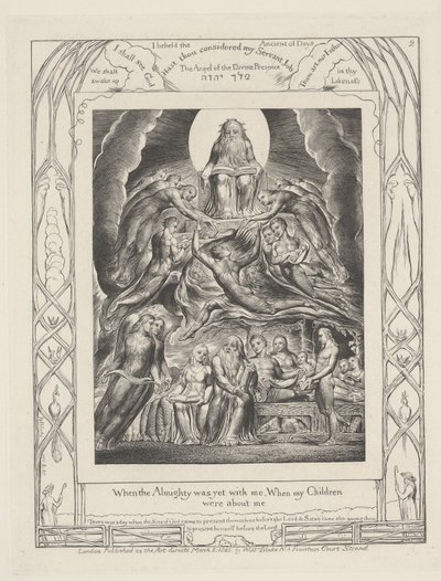 Als der Allmächtige noch bei mir war, als meine Kinder um mich waren von William Blake