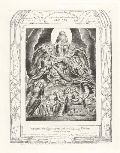 Als der Allmächtige noch bei mir war, als meine Kinder um mich waren von William Blake