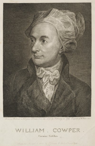 William Cowper, 1802 von William Blake
