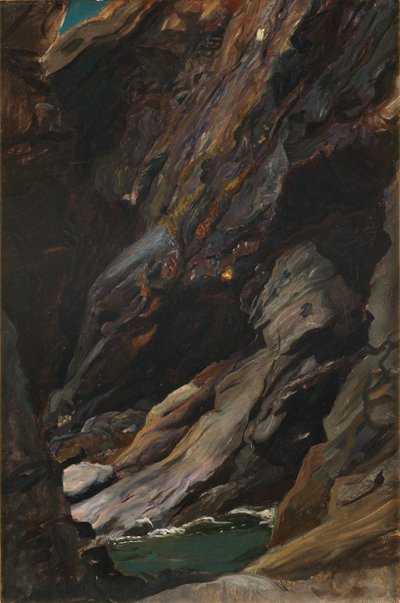 Felsen bei Tintagel von William Blake Richmond