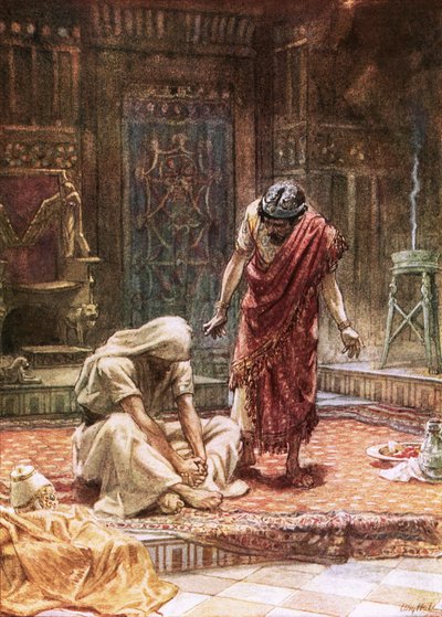 Die Trauer von König David von William Brassey Hole