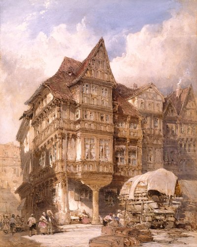 Albrecht Dürers Haus in Nürnberg von William Callow