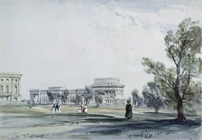 Eingang zum Hyde Park am Hyde Park Corner von William Callow