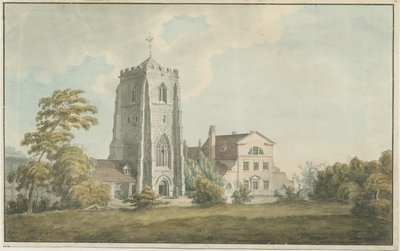 Ranton Abbey [Priory]: Aquarell, undatiert [spätes 18. Jahrhundert] von William Carter