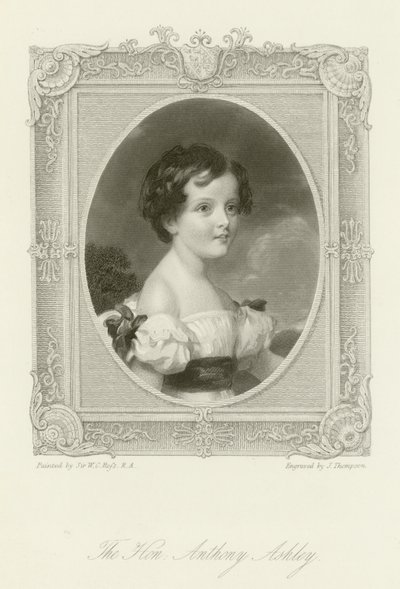 Der ehrenwerte Anthony Ashley von William Charles Ross