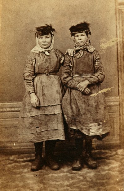 Arbeiter der Tredegar Eisenwerke, Wales von William Clayton