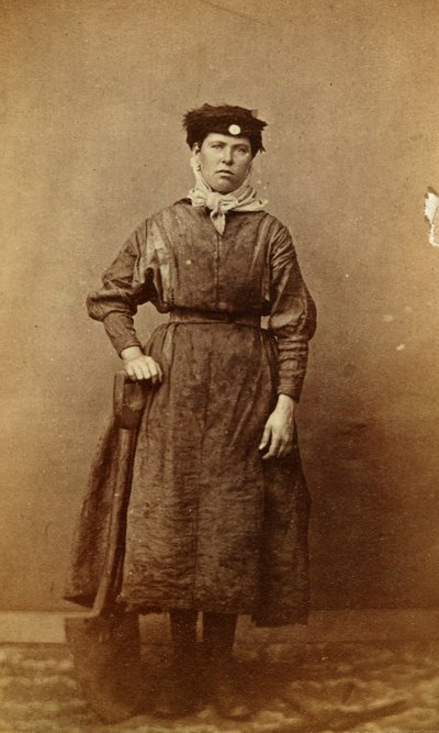 Arbeiter der Tredegar Eisenwerke, Wales von William Clayton