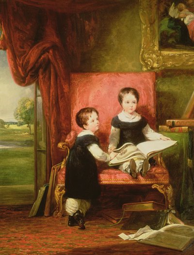 Lord Charles und Lord Thomas Pelham Clinton von William Collins