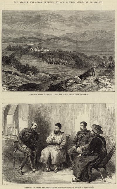 Der Afghanische Krieg von William Crimea Simpson