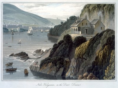In der Nähe von Kingswear, am Dart, Devon, 1825 von William Daniell
