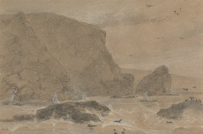 Samphire Rock, St. Agnes, Cornwall von William Daniell