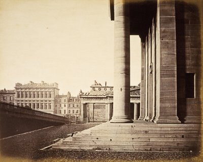 Die Nationalgalerie und die Royal Institution (Royal Scottish Academy), Edinburgh von William Donaldson Clark