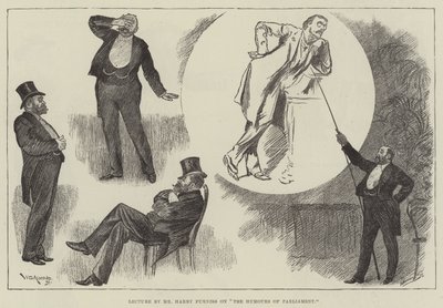 Vortrag von Mr. Harry Furniss über Die Humoresken des Parlaments von William Douglas Almond