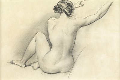 Sitzender Akt von William Edward Frost