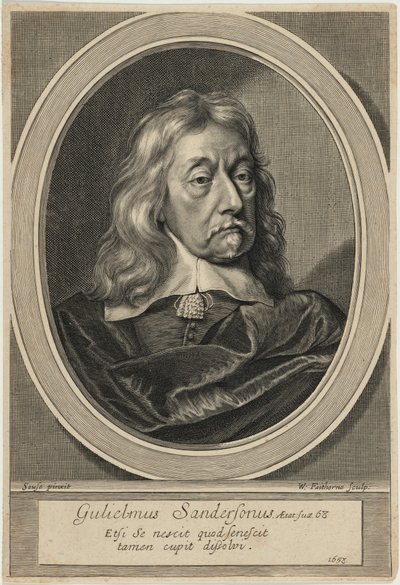 Sir William Sanderson von William Faithorne