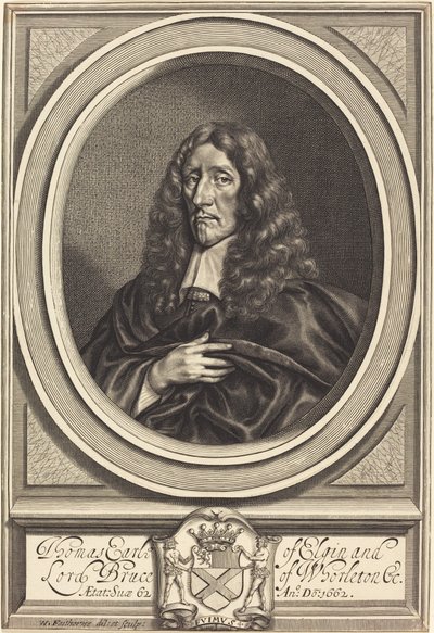Thomas Bruce, Earl of Elgin von William Faithorne after Sir Anthony van Dyck