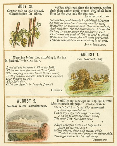 Seite aus dem Bibel-Emblem-Jubiläumsbuch von William Foster
