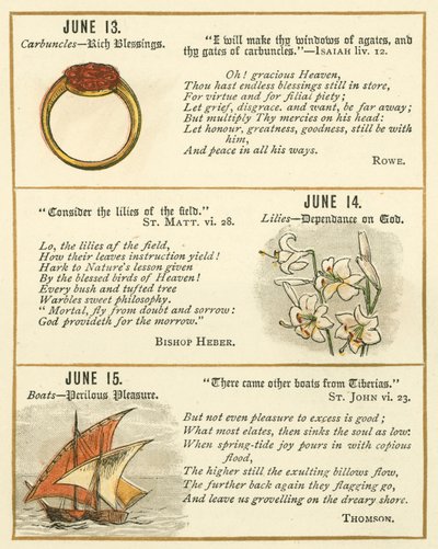 Seite aus dem Bibel-Emblem-Jubiläumsbuch von William Foster