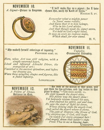 Seite aus dem Bibel-Emblem-Jubiläumsbuch von William Foster