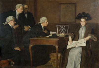 Angeklagter und Anwalt von William Frederick Yeames