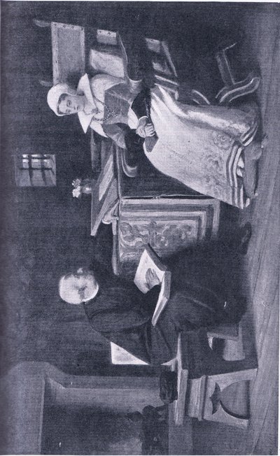 Lady Jane Grey im Turm, Illustration aus The Worlds Library of Best Books, ca. 1940 von William Frederick Yeames