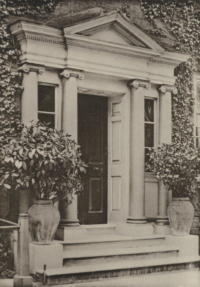 Tür, East Pallant, Chichester von William Galsworthy Davie