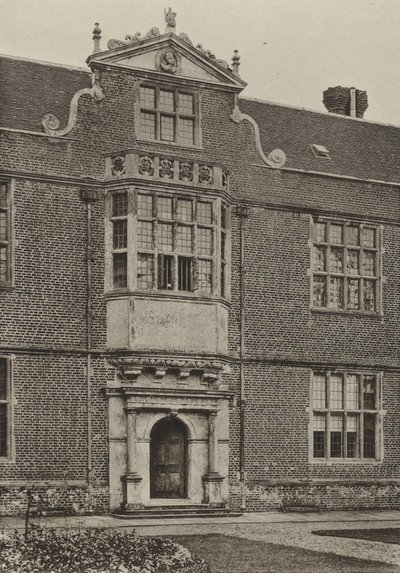 Türöffnung, Eingangsbucht, Südflügel, Cobham Hall von William Galsworthy Davie