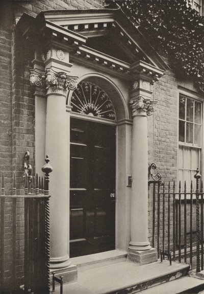 Türöffnung, Redhill Road, Reigate, Surrey von William Galsworthy Davie