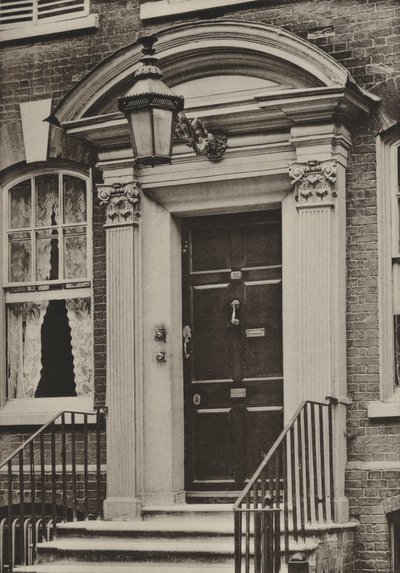 Türöffnung, Southgate Street, Winchester von William Galsworthy Davie