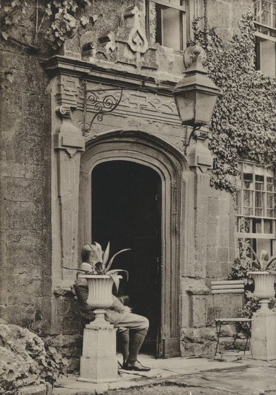 Tür, The Lygon Arms, Broadway, Worcestershire von William Galsworthy Davie
