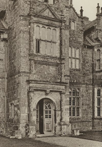 Tür, Die Süd-Tür, Wakehurst Place, Sussex von William Galsworthy Davie