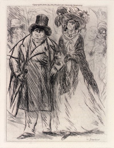 Monsieur und Madame Mollet von William Glackens