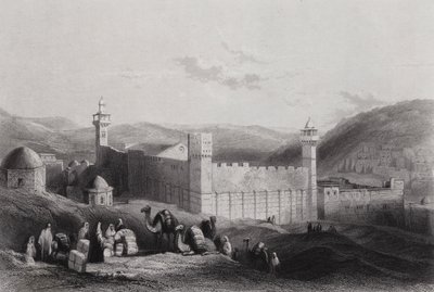 Hebron, Die Haram von William H. Bartlett