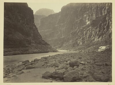 Colorado River, Mündung des Kanab Wash, Blick nach Westen von William H. Bell