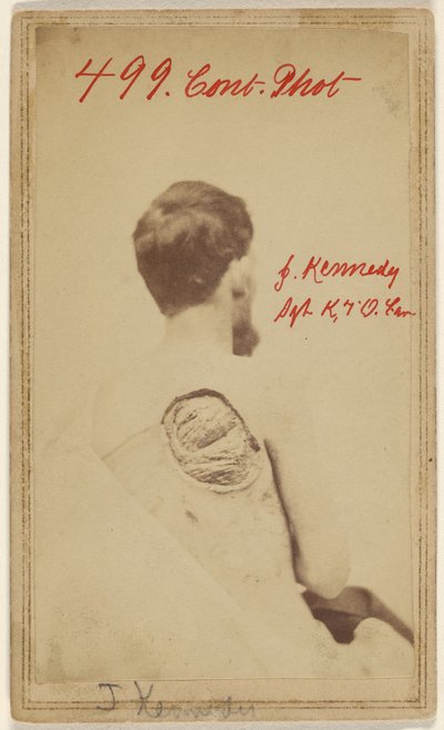 [John Kennedy Sgt. Co. K. 7. Ohio Kavallerie] von William H. Bell