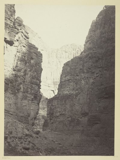 Kalksteinwände Kanab Wash, Colorado River von William H. Bell