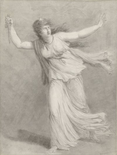 Schauspielerin Sarah Siddons in der Rolle der Euphrasia von William Hamilton