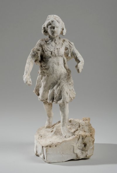 Modell für Figur eines laufenden Mädchens von William Hamo Thornycroft