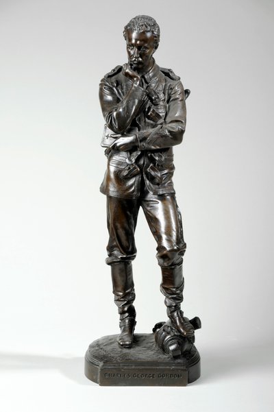 Statuette von General Charles Gordon von William Hamo Thornycroft
