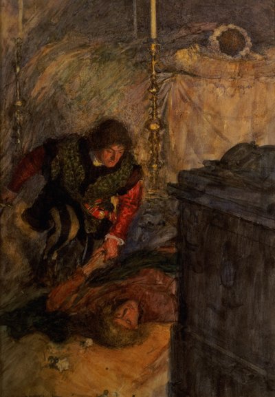 Romeo und Julia, Akt V Szene 4 von William Hatherell