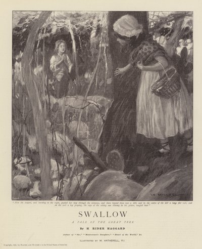 Schwalbe, eine Geschichte des Großen Trecks von William Hatherell