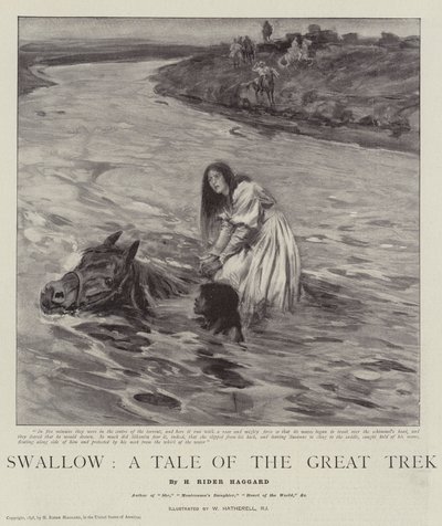 Schwalbe, eine Geschichte des Großen Trecks von William Hatherell