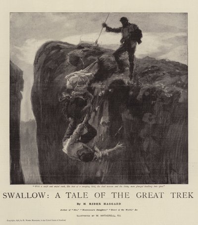 Schwalbe, eine Geschichte des Großen Trecks von William Hatherell