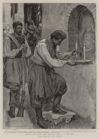 Der Aufstand auf Kreta von William Hatherell